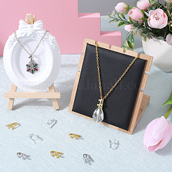 30 шт. 3-х цветные латунные защелкивающиеся дужки KK-SC0003-56