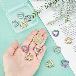 12 шт. 3-цветное вакуумное покрытие PVD из нержавеющей стали 304 STAS-UN0024-63