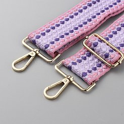 Verstellbare Taschengriffe aus Polyester im Bohemian-Stil&nbsp;PURS-WH0005-71LG-02