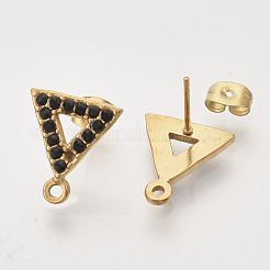 Accesorios para pendientes de acero inoxidable 304&nbsp;STAS-T052-04G
