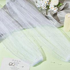 Съемные сетчатые рукава-буфы из полиэстера AJEW-WH0270-358