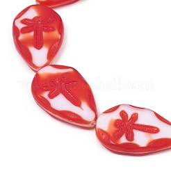 Чешские прессованные стеклянные бусины GLAA-I061-15