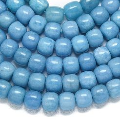 Chapelets de perles en jade de malaisie naturelle&nbsp;G-B165-F10-10x10mm