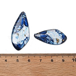 4 шт. подвески в виде крыльев бабочки из прозрачной эпоксидной смолы&nbsp;RESI-C057-06C