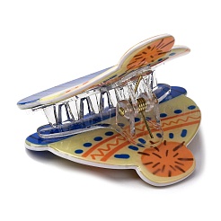 Рождественские пластиковые заколки-коготь&nbsp;LS-PHAR-K006-01F