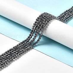 Терагерц каменные бусы пряди G-B026-08