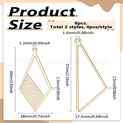 Подвески из сплава 8 шт.&nbsp;FIND-LP0004-87