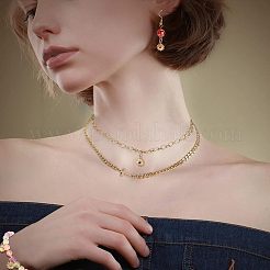 16шт 8 цвета латунные микро проложить кубический цирконий шармы KK-NB0001-39