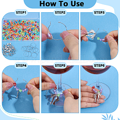 DIY Schleife Weinglas Charms Markierung kis&nbsp;DIY-PH0033-53