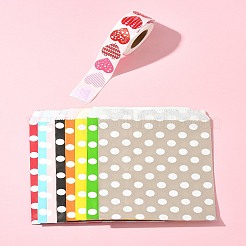 45 шт. 9-х цветные крафт-бумажные пакеты CARB-FS0001-01