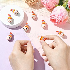 8шт фарфоровые бусины ручной работы&nbsp;PORC-CJ0001-11