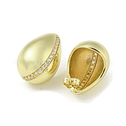 Aretes de latón con circonitas cúbicas&nbsp;EJEW-Q799-02D-G