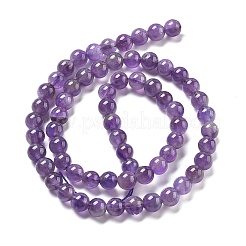 Perles naturelles d'améthyste&nbsp;GSR6mmC062-2