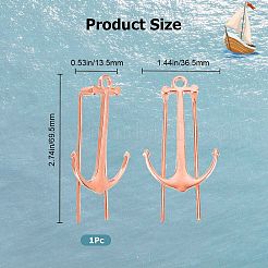 Выводы из сплава закладок AJEW-WH0020-50RG