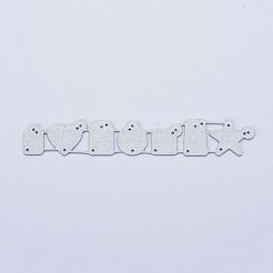 Углеродистая сталь разрезает трафареты&nbsp;DIY-K026-07