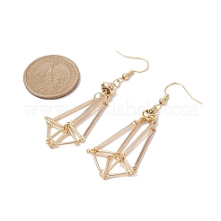 Латунные крючки для сережек&nbsp;EJEW-TA00282