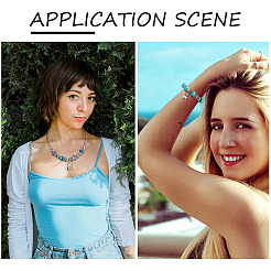 66шт 11 стиля европейские бусины из сплава в тибетском стиле FIND-TA0001-98