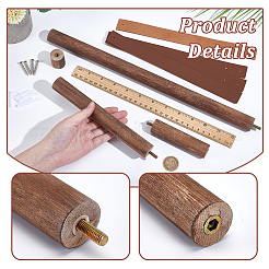 Supporto per arazzo regolabile in legno di pino&nbsp;ODIS-NB0001-64