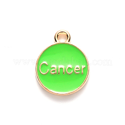 Подвески из эмали и сплава&nbsp;ENAM-S124-01A-06D