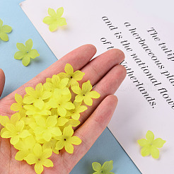 Матовые акриловые колпачки из бисера MACR-S371-05A-717