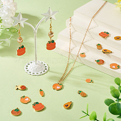 16 шт. 8 стиля эмалевых подвесок из нержавеющей стали 304&nbsp;STAS-TA0001-44