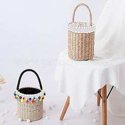 Кружевная отделка из полиэстера с вышивкой в этническом стиле&nbsp;OCOR-WH0070-20B