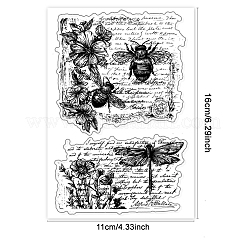 Прозрачные штампы из ПВХ с летней тематикой DIY-WH0631-0678