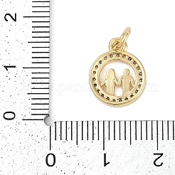 Стойки обшивки латунь микро проложить Циркон подвеску&nbsp;KK-H509-27G