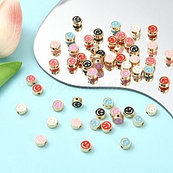 20шт эмалевые бусины из сплава&nbsp;FIND-YW0009-18A