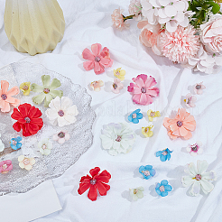 150 шт. 2 стиля тканевых цветочных украшений&nbsp;DIY-SP0005-85