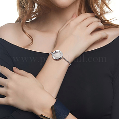 Bracelets coulissants en acier inoxydable&nbsp;BJEW-DR00018