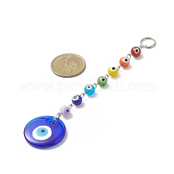 Подвески лэмпворк ручной работы от сглаза HJEW-JM00897