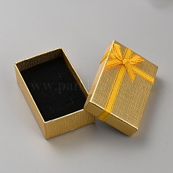 Прямоугольный бумажный набор ювелирных изделий&nbsp;CON-TAC0001-09