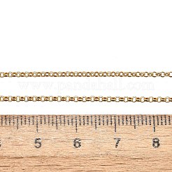 Латунь цепи ожерелья&nbsp;X-MAK-L009-10G