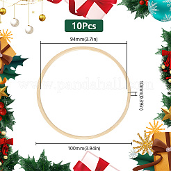 Бамбуковые кольца&nbsp;FIND-WH0110-744