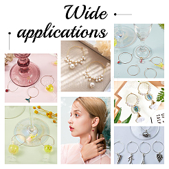 40 шт. ионное покрытие (IP) 316 нержавеющая сталь фурнитура для сережек-колец STAS-DC0003-91