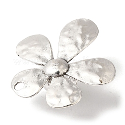 Кольца-манжеты из сплава с цветком и открытыми манжетами для женщин RJEW-S412-03AS