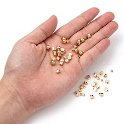 60шт 6 стиля латунные распорные бусины&nbsp;KK-X0093-09G-NF