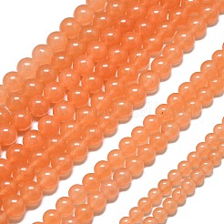 Натуральный Malaysia нефритовые бусы пряди&nbsp;G-L645-C01-6mm-20