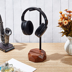 Держатель подставки для гарнитура из дерева AJEW-WH0471-109B