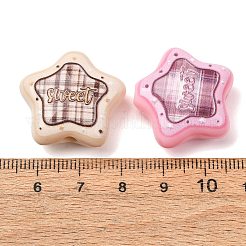 Perles acryliques opaques imprimés&nbsp;AC-CBAC57E-01