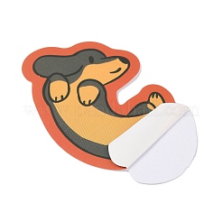 50 шт. милые водонепроницаемые наклейки из ПВХ с изображением таксы STIC-Z001-02