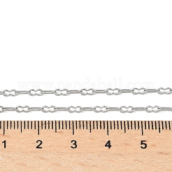 Ожерелья из нержавеющей стали 304 с арахисовыми звеньями для женщин&nbsp;NJEW-U050-03P