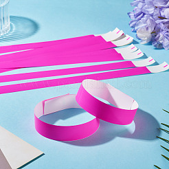 Bracelets jetables en papier lumineux&nbsp;BJEW-TAC0075-001C
