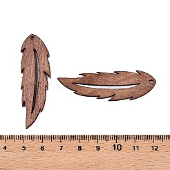 Большие подвески из натурального дерева тополь WOOD-N016-35