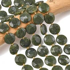 Тайвань природного нефрита бисер нитей&nbsp;G-A292-A12-01