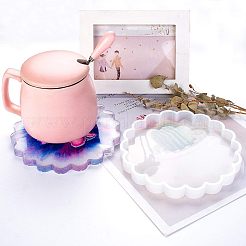 Силиконовые Молды с волнистой чашкой DIY-OC0002-04