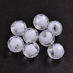 Прозрачные акриловые бусины&nbsp;LS-TACR-S086-10mm-01