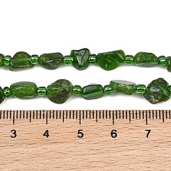 Perline diopside naturale fili&nbsp;GG-CBA3A44-C09-01
