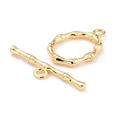 Fermagli a ginocchiera in ottone placcato a cremagliera&nbsp;X-KK-B036-07G